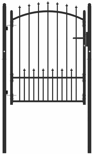 vidaXL Zauntor mit Spitzen EMMEN 100 x 125 cm 146399