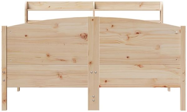 vidaXL Massivholzbett ohne Matratze 120x200 cm Kiefernholz 3306969 Bild 4