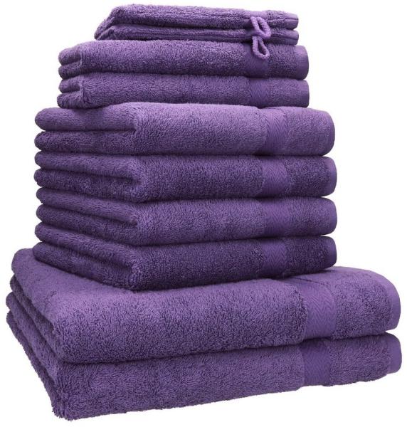 Betz Handtuch Set 10-tlg. Handtuch-Set PREMIUM, 100% Baumwolle (10-St), 100% Baumwolle