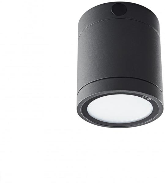 Heitronic Nr. 500058-HE LED Deckenleuchte Negro dimmbar anthrazit 3000K IP65