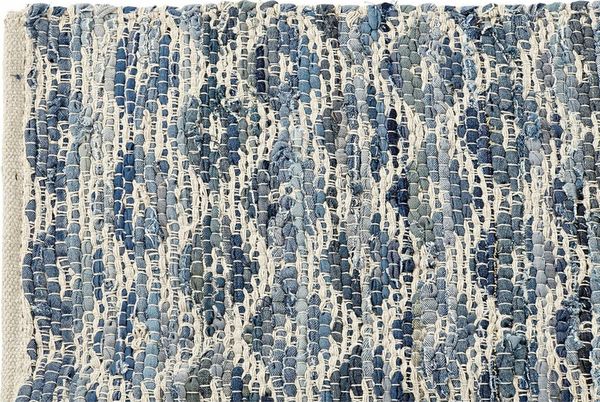 Teppich DKD Home Decor Beige Blau (160 x 230 x 1 cm)
