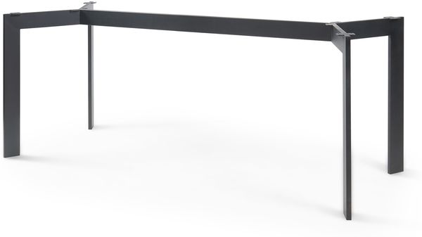 Tischgestell Verg Stahl 120x70x72 cm Schwarz [en. casa]