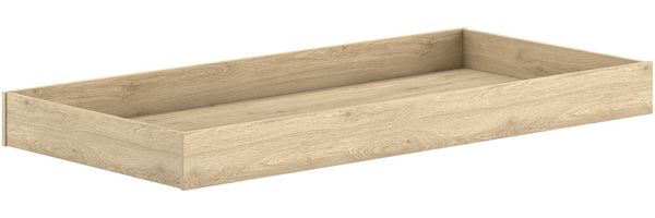 Bettschublade Sam 189.5 x 18.5 x 93.6 cm Spanplatte Eiche Melamin Dekor