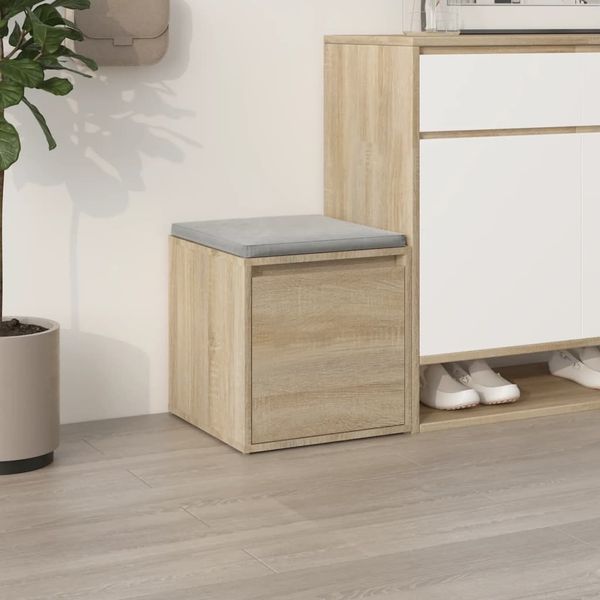 vidaXL Schubladenbox Sonoma-Eiche 40,5x40x40 cm Holzwerkstoff 808777