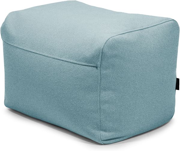 Sitzsack ‘Pouf Plus 70‘, Bezugstoff - Dunes, 100% Olefin, Turquoise, 45x60x70 cm cm.