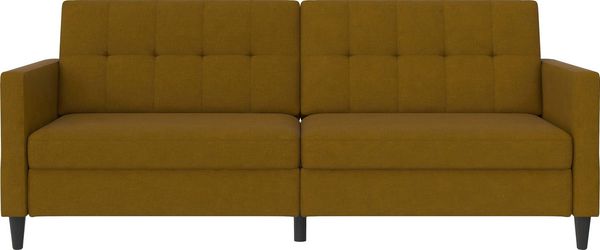 Dorel Home 3-Sitzer Hartford II, Bettfunktion, Rückenlehne 2-teilig, 3-fach verstellbar, Sitzhöhe 43 cm