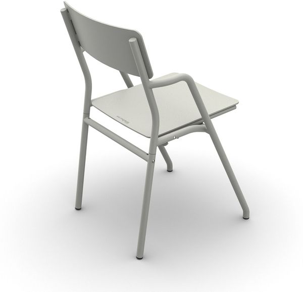 Flip-up Chair - Gartenstuhl achatgrau