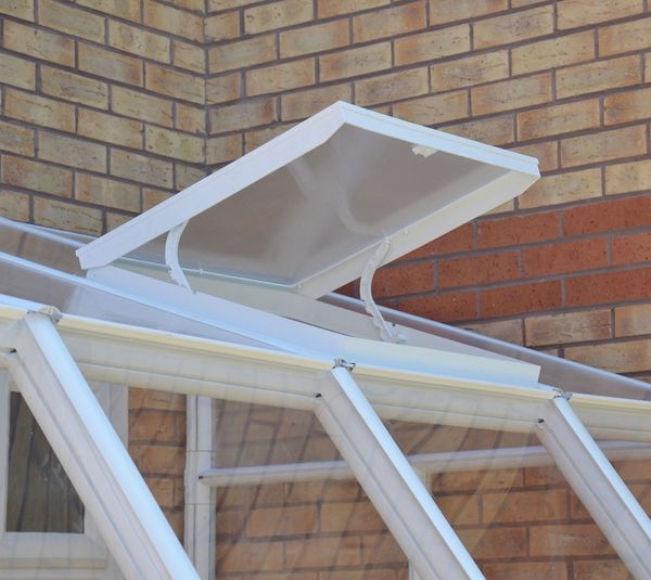 Rion Dachfenster für Gewächshaus Sun Room | Weiß |