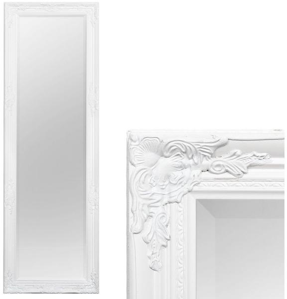 LebensWohnArt Wandspiegel Spiegel HOUSE barock Antik-Weiß ca. 170x55 cm Bild 4