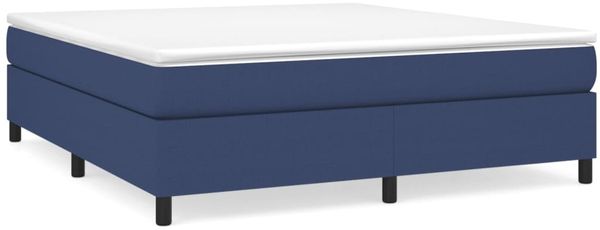 Boxspringbett Blau 180x200 cm Stoff [3120884] Bild 2