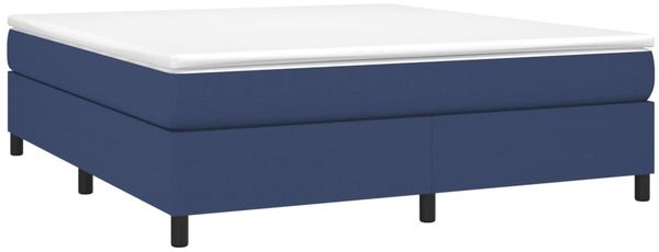 Boxspringbett Blau 180x200 cm Stoff [3120884] Bild 3