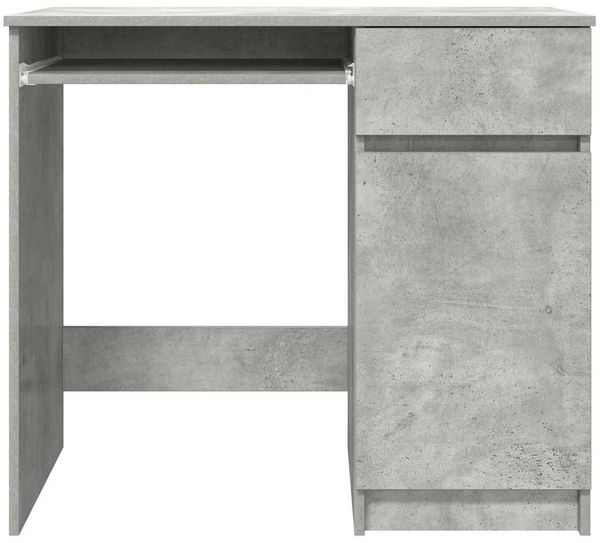 vidaXL Schreibtisch Betongrau 86x49x76 cm Holzwerkstoff 861826 Bild 6