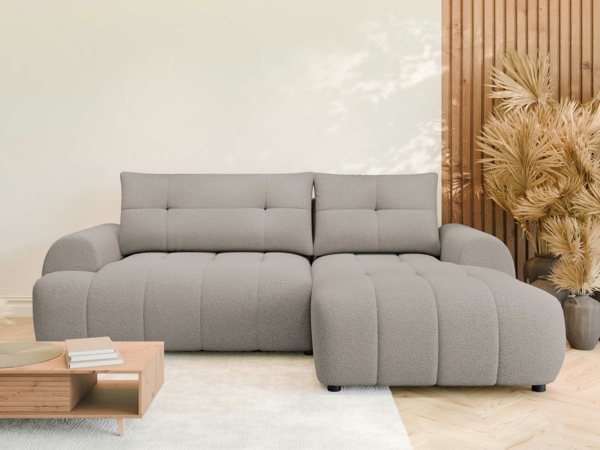 Ecksofa Fliog (Farbe: Velo 623, Seite: Rechts)