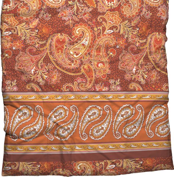 CASATEX Bettwäsche Sentta Orange Satin 135 x 200 + 80 x 80 cm Bild 3