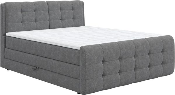 COTTA Boxspringbett Fort mit Bettkasten, inkl. Topper, erhältlich in verschiedenen Breiten (160cm, 180cm & 200cm)