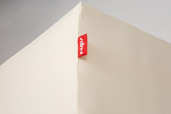 r-up Beste Spannbettlaken 180x200-200x220 bis 35cm Höhe natur 95% Baumwolle / 5% Elastan 230g/m²