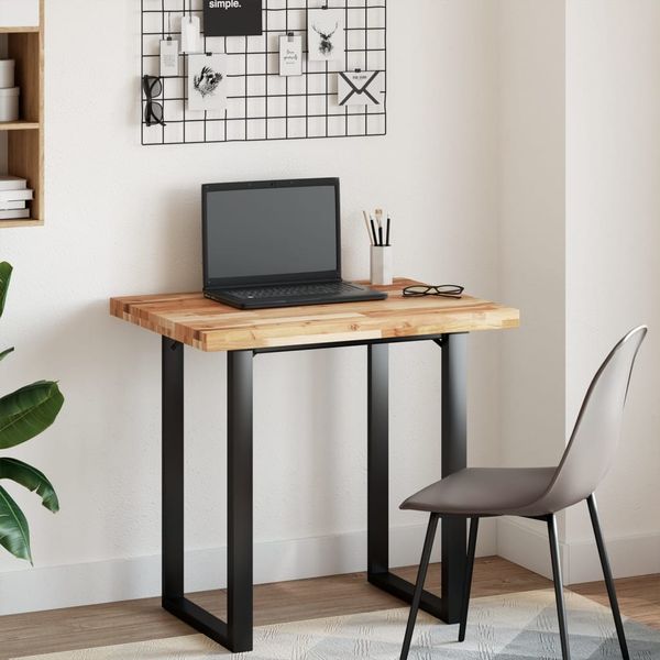 vidaXL Schreibtischplatte Ölbeschichtung 80x60x4 cm Massivholz Akazie 3279767