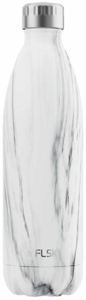 FLSK Vakuum Isolierflasche 1000 ml White Marble