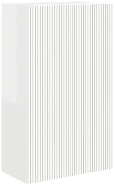 vidaXL TV-Wandschrank Hochglanz Weiß 59,5 x 31 x 100 cm Holzwerkstoff 892373