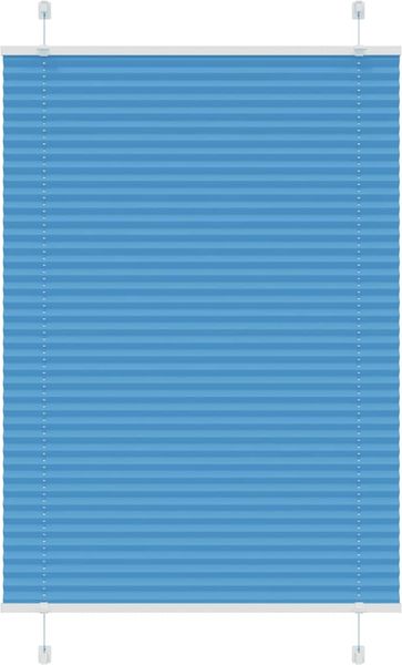 vidaXL Plissee Blau 70x100 cm Stoffbreite 69,4 cm Polyester 4015171 Bild 3