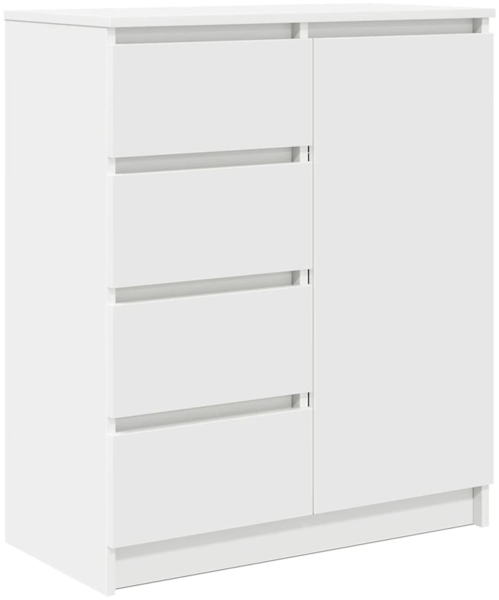 vidaXL Sideboard mit Schubladen Weiß 71x35x84 cm Holzwerkstoff 861580