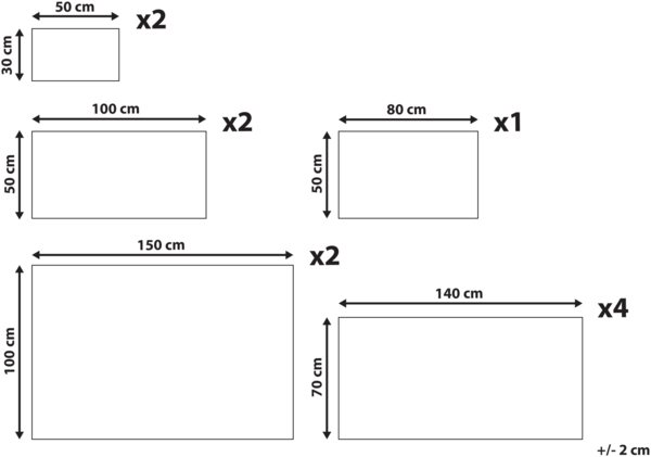Handtücher 11er Set ATAI Baumwolle Hellgrün Bild 2