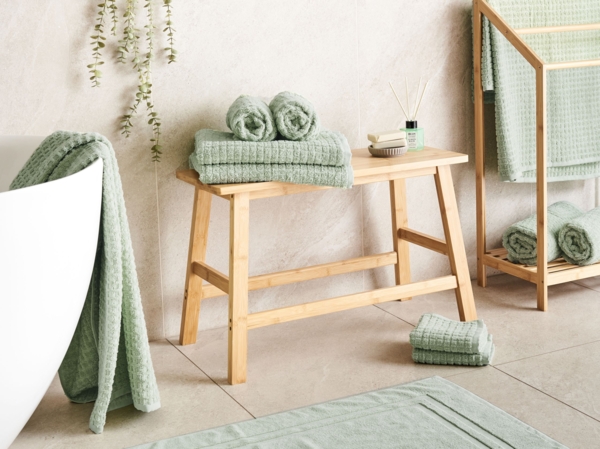 Handtücher 11er Set ATAI Baumwolle Hellgrün Bild 3