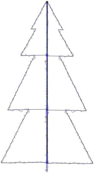 vidaXL Weihnachtsbaum in Kegelform 300 LEDs Indoor & Outdoor 120x220cm 328589 Bild 4