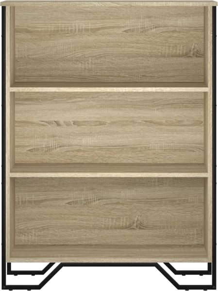 vidaXL Bücherregal Sonoma-Eiche 80x31x106 cm Holzwerkstoff 848625 Bild 4