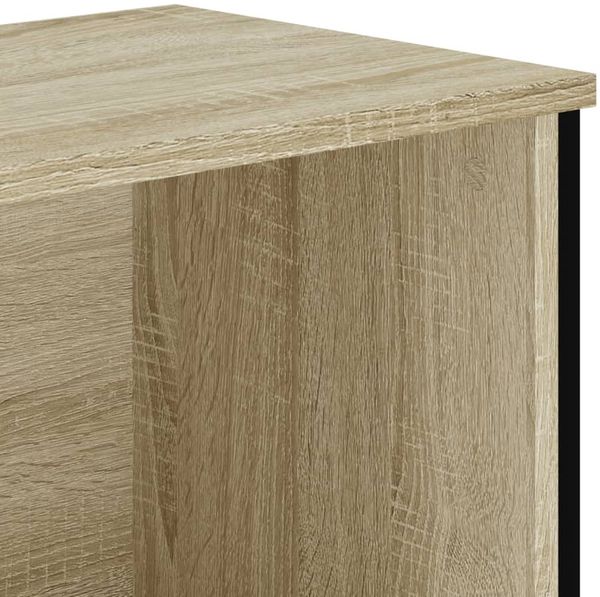 vidaXL Bücherregal Sonoma-Eiche 80x31x106 cm Holzwerkstoff 848625 Bild 7