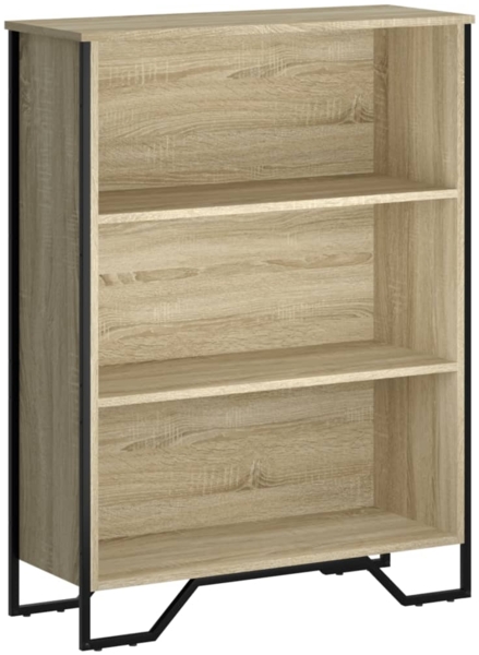 vidaXL Bücherregal Sonoma-Eiche 80x31x106 cm Holzwerkstoff 848625
