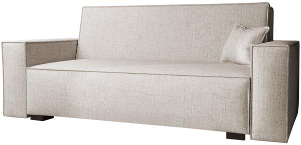 Schlafsofa Sofa Viva Duo IV (Farbe: Neve 03)