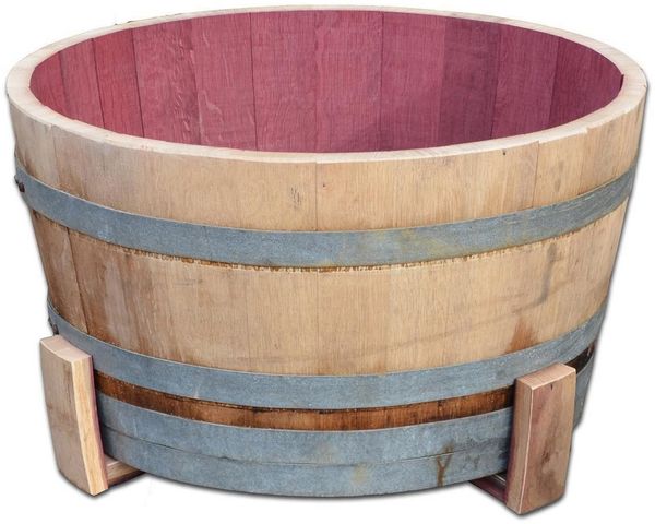 Temesso Blumentopfuntersetzer Füße NATUR für Holzfass 3er Set