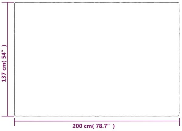 vidaXL Gewichtsdecke Stoff, 1x Gewichtsdecke, 1x Bezug, Grau, 137x200 cm, Baumwolle, 10 kg Bild 6