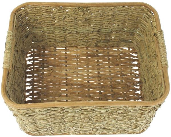 Home-trends24. de Aufbewahrungskorb Füllkorb Schilfstroh Universalkorb Korb Körbe Rattan Variante