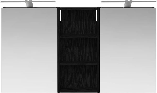 vidaXL Badezimmerschrank-Set 3 pcs 110 x 10,5 x 60,5 cm Holzwerkstoff 3403721 Bild 6