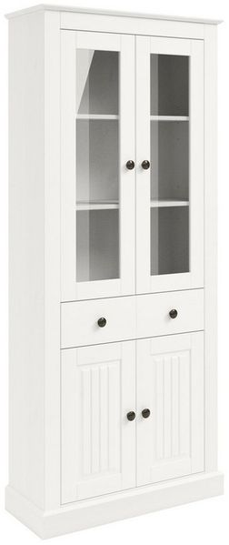 OTTO home Vitrine Liotta Mit 2 Glastüren und 1 Schublade