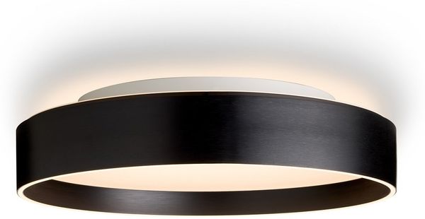 Halo Design 746422 Universal 3 Lite LED Deckenleuchte 2700K 50cm schwarz 3 Step Dim