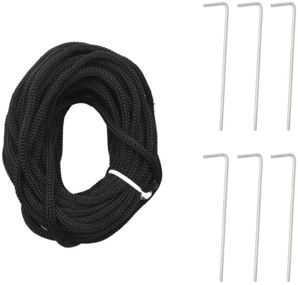 vidaXL LED-Weihnachtsbaum für Fahnenmast 200 LEDs Kaltweiß 180 cm Bild 8