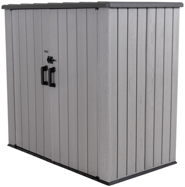 Lifetime Kunststoff Geräteschrank | Dunkelgrau |