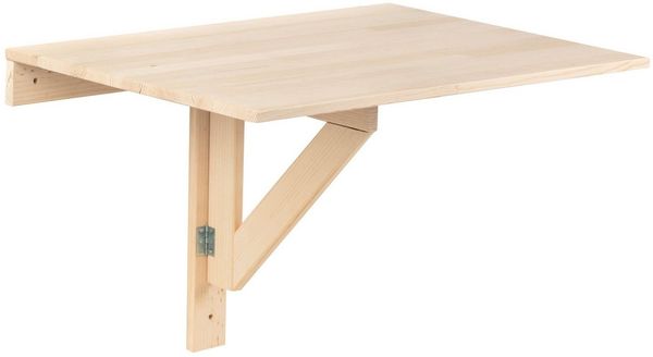Astigarraga Kit Line Wandregaltisch Klappbarer Wandtisch Tisch Küchentisch Tischplatte Holztisch, Platzsparend, klappbar, 49 x 79,5 x 53,6 cm
