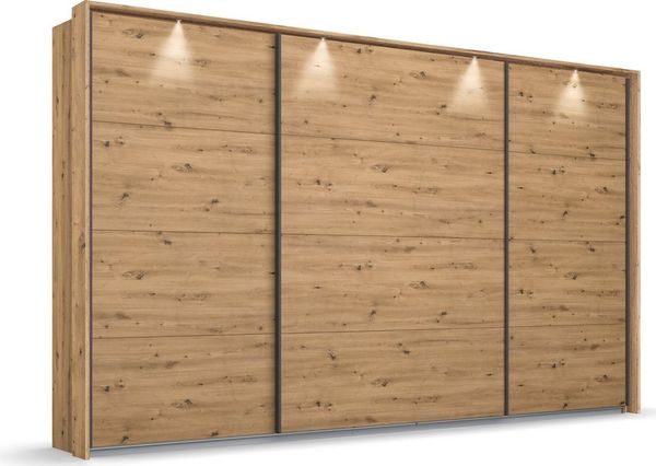 OTTO home Kleiderschrank Mehrzweckschrank Aktenschrank Möbel Mietswohnung Schlafzimmer OTELI (Breiten 211/278/323/368 cm Höhen 214/233 cm) inkl. Passepartout optional mit Beleuchtung MADE IN GERMANY