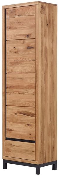 Garderobe Wildeiche 56x40x205 natur geölt VILLANDERS #131