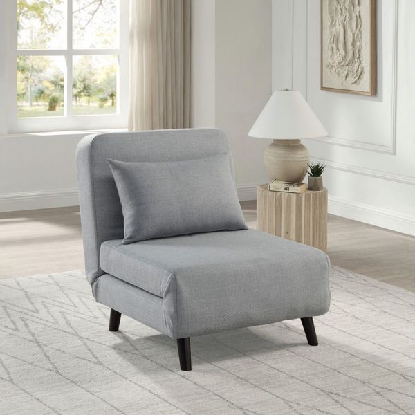 ATLANTIC home collection Sessel Robby, inkl. Bettfunktion, mehrfach verstellbar, Strukturbezug