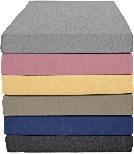KUM Spannbettlaken Polycotton Spannbetttuch, Polycotton, Gummizug: rundum, (1 Stück)