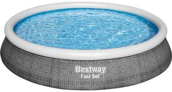 Bestway Pool 396x84 cm Stützgestell 9-in-1 Rattan 57376