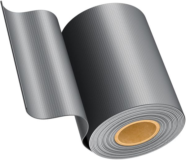 KESSER® PVC Sichtschutzstreifen Sichtschutz Rolle Doppelstabmatten Zaun Blickdicht | Wetterfest und Windschutz | Zaunfolie Sichtschutz Garten Gartenzaun Anthrazit, 35 m