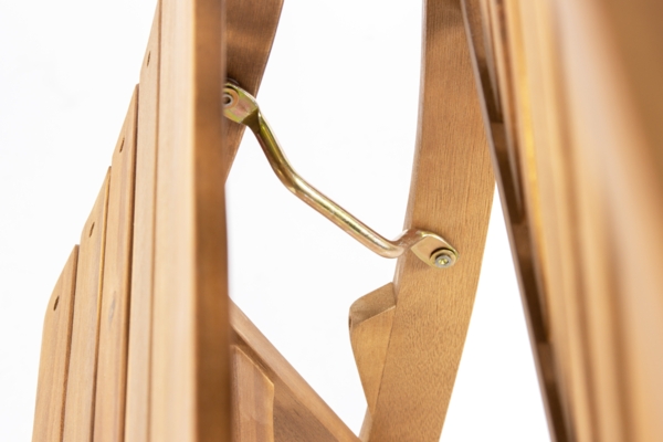 Gartenbank Akazie 80 cm Sitzbank klappbar SKARA 61909180 Bild 6