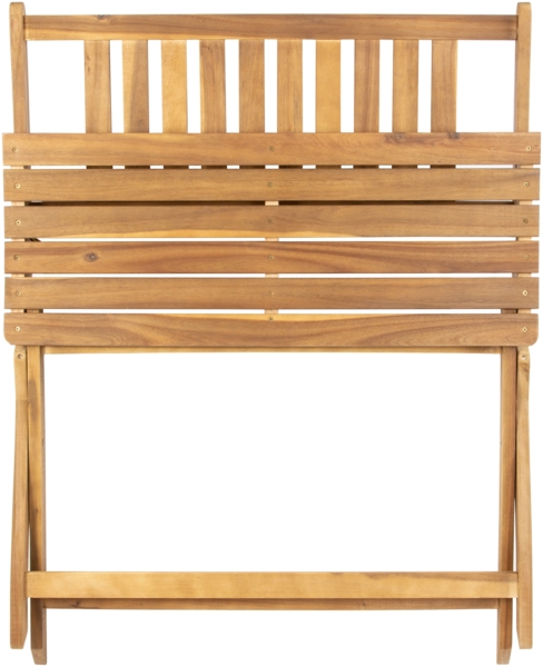 Gartenbank Akazie 80 cm Sitzbank klappbar SKARA 61909180 Bild 8