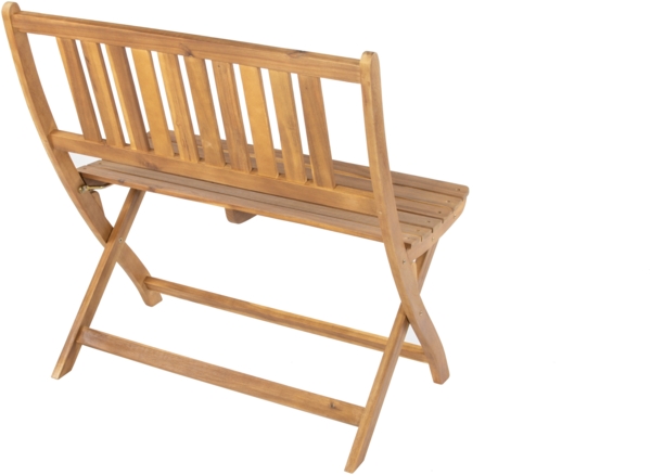 Gartenbank Akazie 80 cm Sitzbank klappbar SKARA 61909180 Bild 3